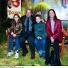 Laurent Fignon en famille, avec son ex-épouse et leurs enfants, en 1999.