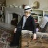 Yoko Ono en visite à Liverpool, le 3 septembre 2010