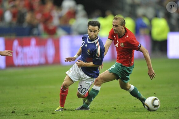 Des images de France-Biélorussie, au Stade de France, à Paris, le 3 septembre 2010.