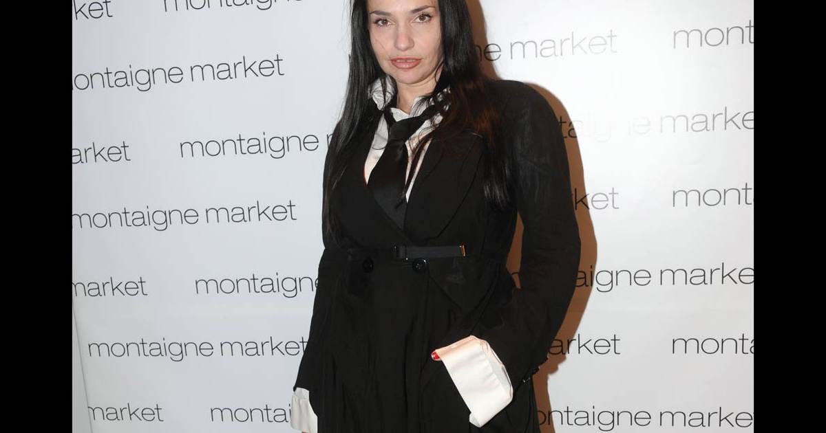 Béatrice Dalle, à l'occasion de la Vogue Fashion