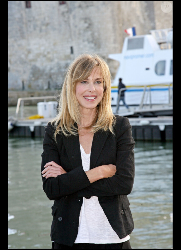 Pascale Arbillot lors du festival de la fiction de La Rochelle le 9 septembre 2010