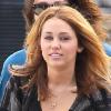 Miley Cyrus se rend chez Panera Bread pour déjeuner avec son frère  Braison, jeudi 9 septembre.
