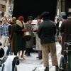 Le tournage de L'Invention de Hugo Cabret, réalisation de Martin Scorsese, en plein Paris en août 2010