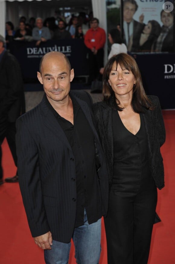 Bernard Campan et sa femme Anne à la projection de The Kids are all Right au Festivaldu film américain de Deauville 