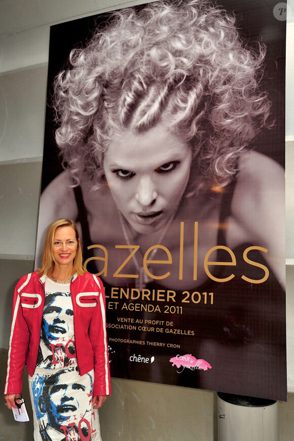 Gabrielle Lazure lors du concert So In Love à la Cigale à Paris au profit de l'association Coeur de Gazelles le 11 septembre 2010