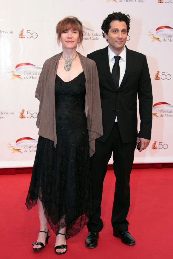 Virginie Lemoine et Darius Kehtari lors du festival de Monte-Carlo, juin 2010