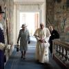 Benoît XVI de passage au Royaume-Uni rencontre la Reine d'Angleterre