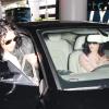 Katy Perry et Russel Brand à l'aéroport de Los Angeles