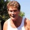 David Hasselhoff sort de répétition, à Los Angeles. Il s'entraîne pour l'émission Dancing With The Stars. 17/09/2010