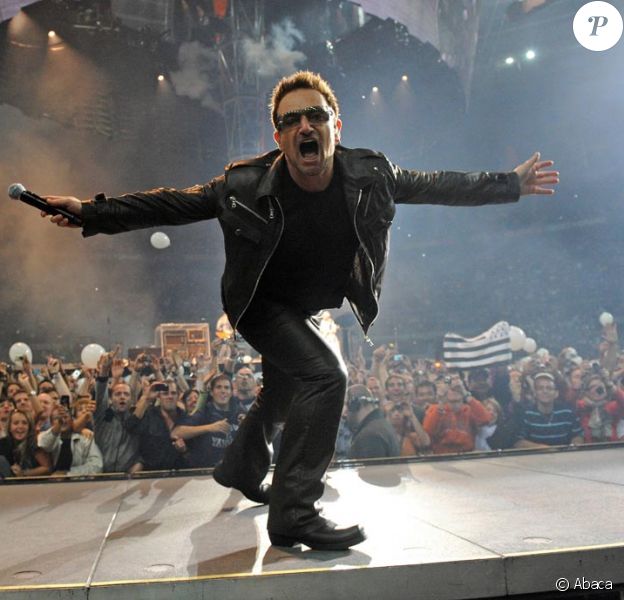 Bono et son groupe U2 ont mis le feu au Stade de France lors d'un concert exceptionnel le 19 septembre 2010