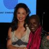 Ashley Judd et Angélique Kidjo lors du 5e dîner pour les femmes à New York le 20/09/10