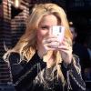 Shakira à l'émission The Late Show with David Letterman à New York, le 23 septembre 2010