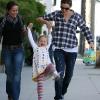 jennifer Garner, Violet et une nounou (23 septembre 2010 à Los Angeles)