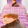 Justin Bieber en parure de lit