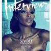 Naomi Campbell pour Interview magazine