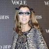 Carine Roitfeld lors de la soirée pour les 90 ans du magazine Vogue France à Paris le 30 septembre 2010