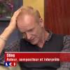 Julien Arnaud interview Sting sur LCI, le 11 octobre 2010 à 11h40
