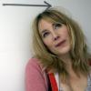 Julie Depardieu lors du défilé Agnès B à Paris le 5/10/10