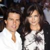 Katie Holmes et Tom Cruise en septembre 2010 pour l'avant-première de The Romantics