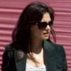 Katie Holmes sur le tournage de Jack & Jill à Los Angeles le 7 octobre 2010