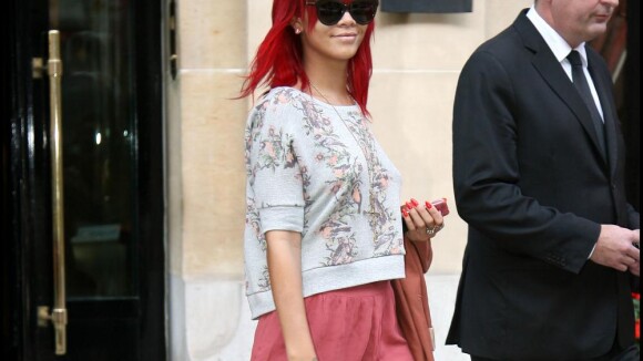Rihanna : Toujours à Paris, elle part en virée shopping !