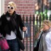 Kate Winslet emmène sa fille Mia à l'école, New York, le 7 octobre 2010