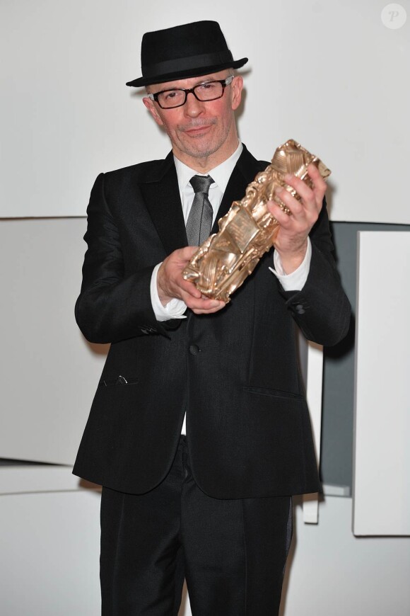 Jacques Audiard, lors de la cérémonie des César, à Paris, en février 2010.