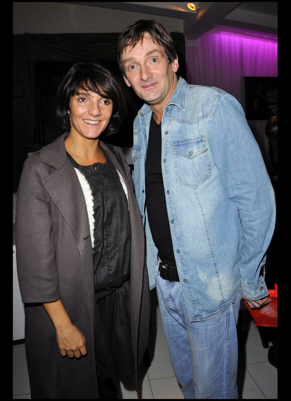 Florence Foresti et Pierre Palmade à la générale du spectacle J'ai jamais été aussi vieux. 19/10/2010