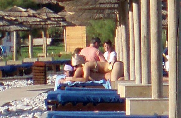 Lady Gaga en vacances avec son boyfriend Luc Carl en Crète le 5 octobre 2010