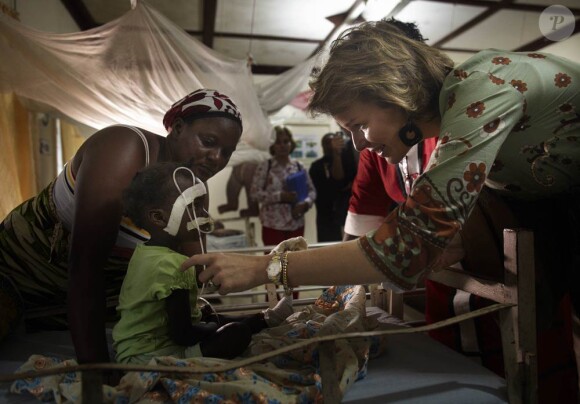 Du 18 au 20 octobre, la princesse Mathilde de Belgique était en visite au Libéria pour le compte du programme de lutte contre le VIH/Sida des Nations Unies.