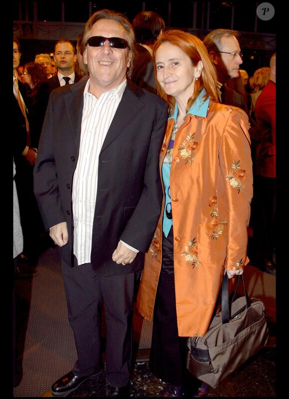 Gilbert Montagné et son épouse 