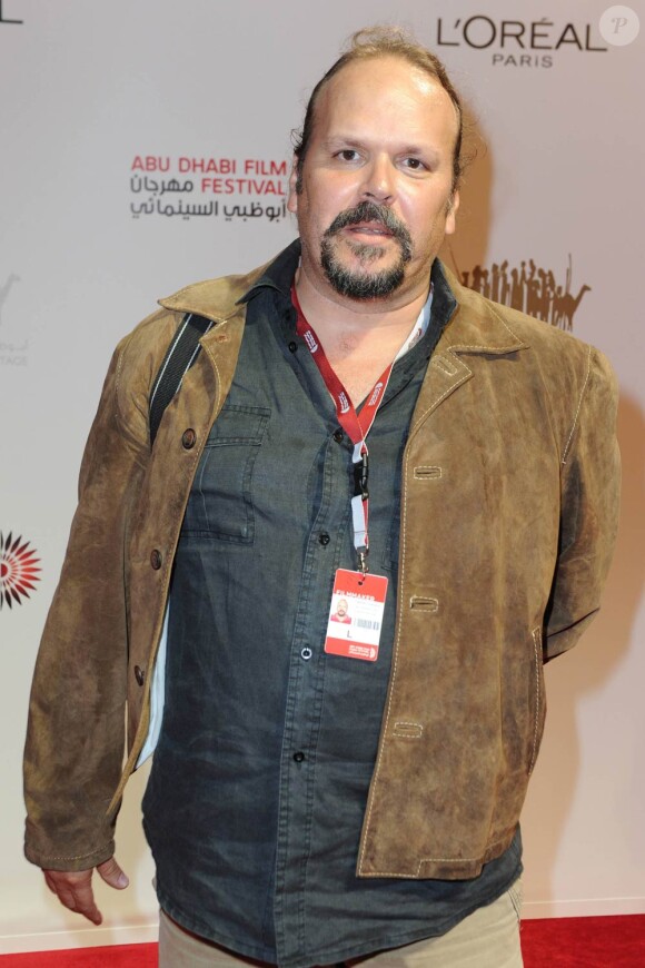 Camilo Guevara, lors de la cérémonie de clôture du Festival International du Film d'Abu Dhabi, aux Emirats Arabes Unis, le 22 octobre 2010.