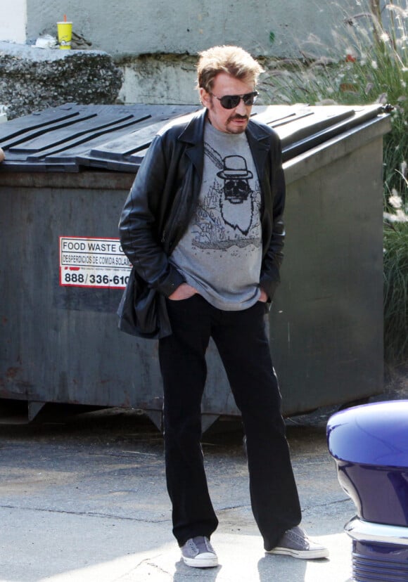 Johnny Hallyday à Los Angeles