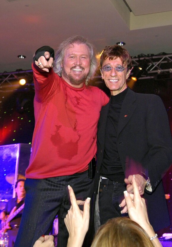 Barry et Robin Gibb des Bee Gees