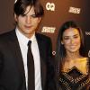 Demi Moore et Ashton Kutcher, à l'occasion de la soirée The Gentlemen's Ball, organisée par le magazine GQ au Edison Ballroom de New York, le 27 octobre 2010.