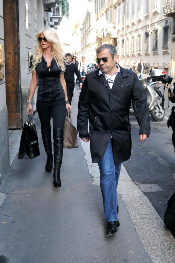 Victoria Silvstedt et son compagnon Maurice