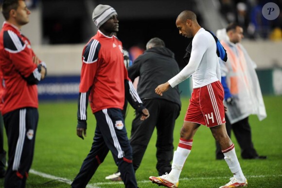 Thierry Henry et les Red Bulls sortaient des payoffs de MLS dès le premier tour jeudi 4 novembre 2010...