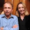 Remise du Goncourt et du Renaudot au restaurant Drouant, à PAirs, le 8 novembre 2010 : Michel Houellebecq et Virginie Despentes