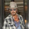 Johnny Depp, Londres, le 15 septembre 2010