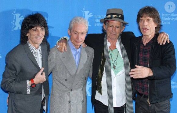 The Rolling Stones au festival de Berlin en février 2008
