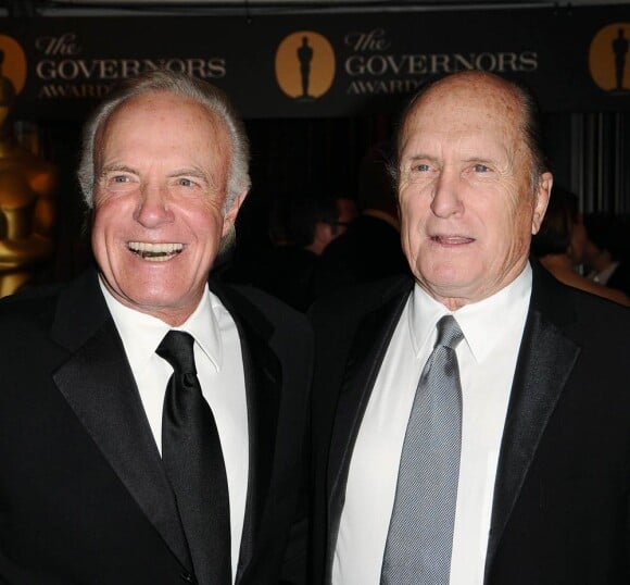 James Caan et Robert Duvall, lors de la grande cérémonie des Governors Awards, qui s'est tenue à Los Angeles, le 13 novembre 2010.