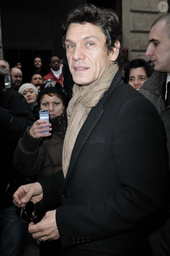 Marc Lavoine, Paris, janvier 2010