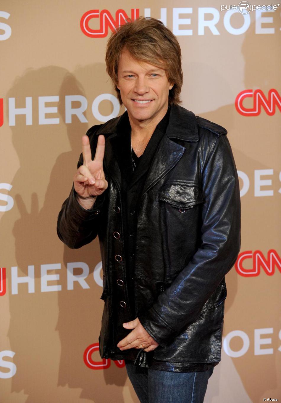 The CNN Heroes 2010 à Los Angeles, le 19 novembre : Jon Bon Jovi.