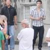 Robert Pattinson sur le tournage de Twilight 4 au Brésil le 8 novembre 2010