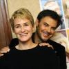 Judith Godrèche et François Ozon présentent le film Potiche, à Prague, le 26 novembre 2010.