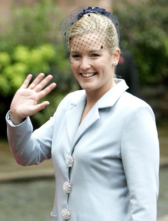 Lady Edwina Grosvenor, fille du duc de Westminster et filleule de feue Lady Di, a épousé en secret le journaliste/historien Dan Snow, samedi 27 novembre 2010. (Photo : Lady Edwina en 2006, au mariage de sa soeur Tamara)