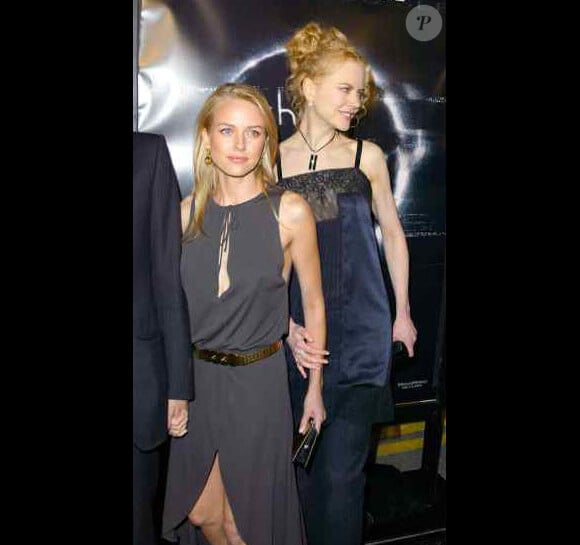 Naomi Watts et Nicole Kidman en 2002