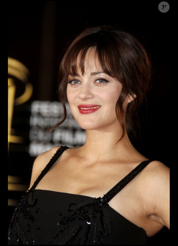 Marion Cotillard à Marrakech, le 4 décembre 2010.