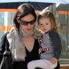 Jennifer Garner et Seraphina à Los Angeles, le 7 décembre 2010.