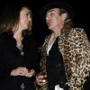 Natalie Portman et John Galliano lors de la soirée de réouveture de la boutique Dior à New York